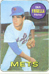 1969 Topps Baseball Cards      343     Dan Frisella
